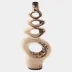 Token Beige Splotch Vase Small