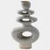 Token Gray Splotch Vase Large