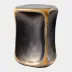 Formation Black/Gold Accent Table 20"H x 13"W x 12"D