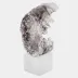 Miniature Tidal Wave Gray Sculpture Large