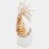 Miniature Tidal Wave Brown Sculpture Large