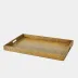 Lames Aged Brass Tray Large