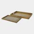 Lames Aged Brass Tray Small