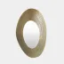 Saturn Antique Gold Mirror Medium