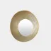 Saturn Antique Gold Mirror Small