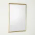 Reeves Brass Rectangular Mirror Small