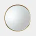 Hudson Brass Round Mirror 40"H x 40"W x 2"D