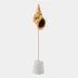 Shells on Marble Miter Gold Leaf Large