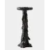 Melting Black Pillar Candle Holder Medium