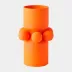 Hera Orange Vase 14"H x 9"W x 9"D