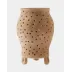 Yassine Beige Candle Holder Small