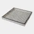 Moroccan Black/White Arabesque Tray Square