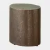 Arwen Champagne Texture Drum Table Small