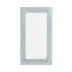 Bicolore White/Seamist Bath Rug 20" x 31"