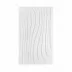 Linea White Bath Rug 24" x 39''