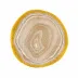 Gold Agate Multicolor Bath Rug 31" Round