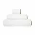 Portobello White/Stone Bath Sheet 38" x 59"