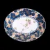 Dammouse Blue/Gold Oval Dish