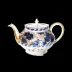 Dammouse Blue/Gold Teapot