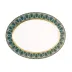 Rêves Du Nil Vert Or Oval Platter