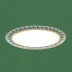 Reves Du Nil Green/Gold Oval Dish 40 Cm X 31.5 Cm