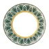 Rêves Du Nil Vert Or Dinner Plate