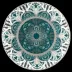 Reves Du Nil Green/Platinum Tart Platter