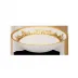 Feuille D'Or White/Gold Serving Dish 13.5 Cm 8 Cl (Special Order)