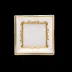 Feuille D'Or White/Gold Medium Tray 18.5 Cm (Special Order)