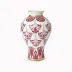 Rêves Du Nil Pourpre Or Vase 35Cm