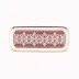Rêves Du Nil Pourpre Or Rectangular Cake Platter