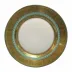 Bassora Green/Gold Charger/Presentation Plate 31 Cm (Special Order)