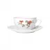 Fleurs D’Auteuil Cappuccino Cup And Saucer
