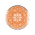 Romane Orange Salad Plate