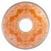 Romane Orange Service Plate
