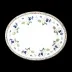 Imperatrice Eugenie Blue/Gold Oval Dish Large