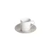 Infini Platine Coffee Cup And Saucer