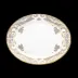 Ritz Damasse White/Gold Oval Dish