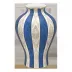 Ritz Damasse Blue/Gold XL Vase Numbered Edition