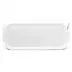 Infini White Oblong Cake Platter 39 Cm