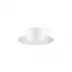 Infini Blanc Teacup And Saucer