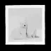 Kyriakos Kaziras Arctic Emotion Black/White Porcelain Panel Mummy I Love You Numbered Ed 55 Cm