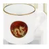 Chinese Horoscope Red/Gold Mini Mug Dragon 7 Cm 15 Cl