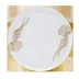 Ocean Blue/Gold Tart Platter 31.5 Cm