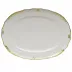 Princess Victoria Green Platter 15 in L X 11.5 in W