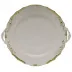 Princess Victoria Green Chop Plate With Handles 12 in D