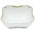 Princess Victoria Green Square Salad Bowl 10 in Sq