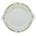 Princess Victoria Gray Chop Plate With Handles 12 in D