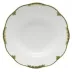 Princess Victoria Dark Green Rim Soup Plate 8 in D