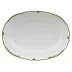 Princess Victoria Dark Green Platter 15 in L X 11.5 in W